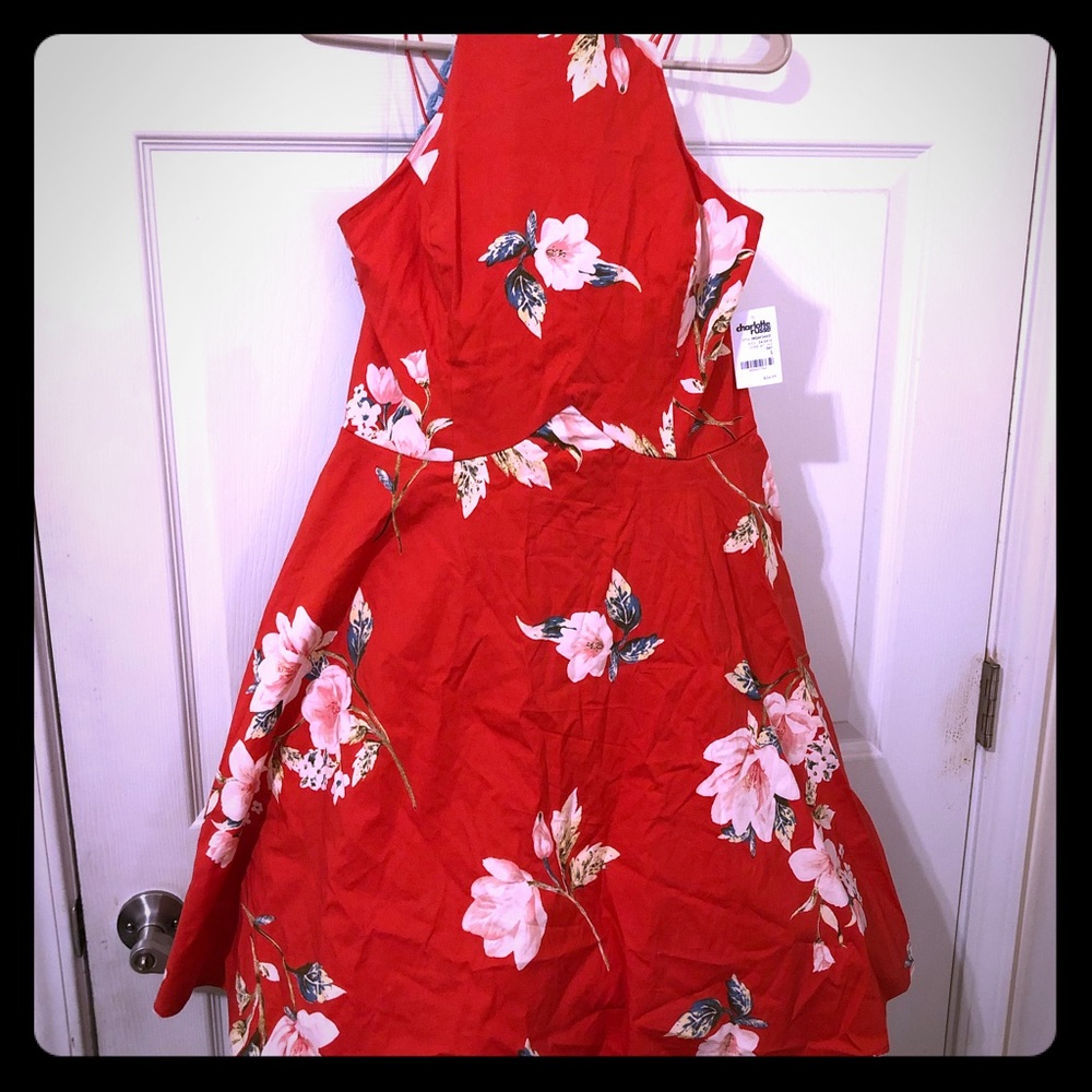 Size L fit and flare dress